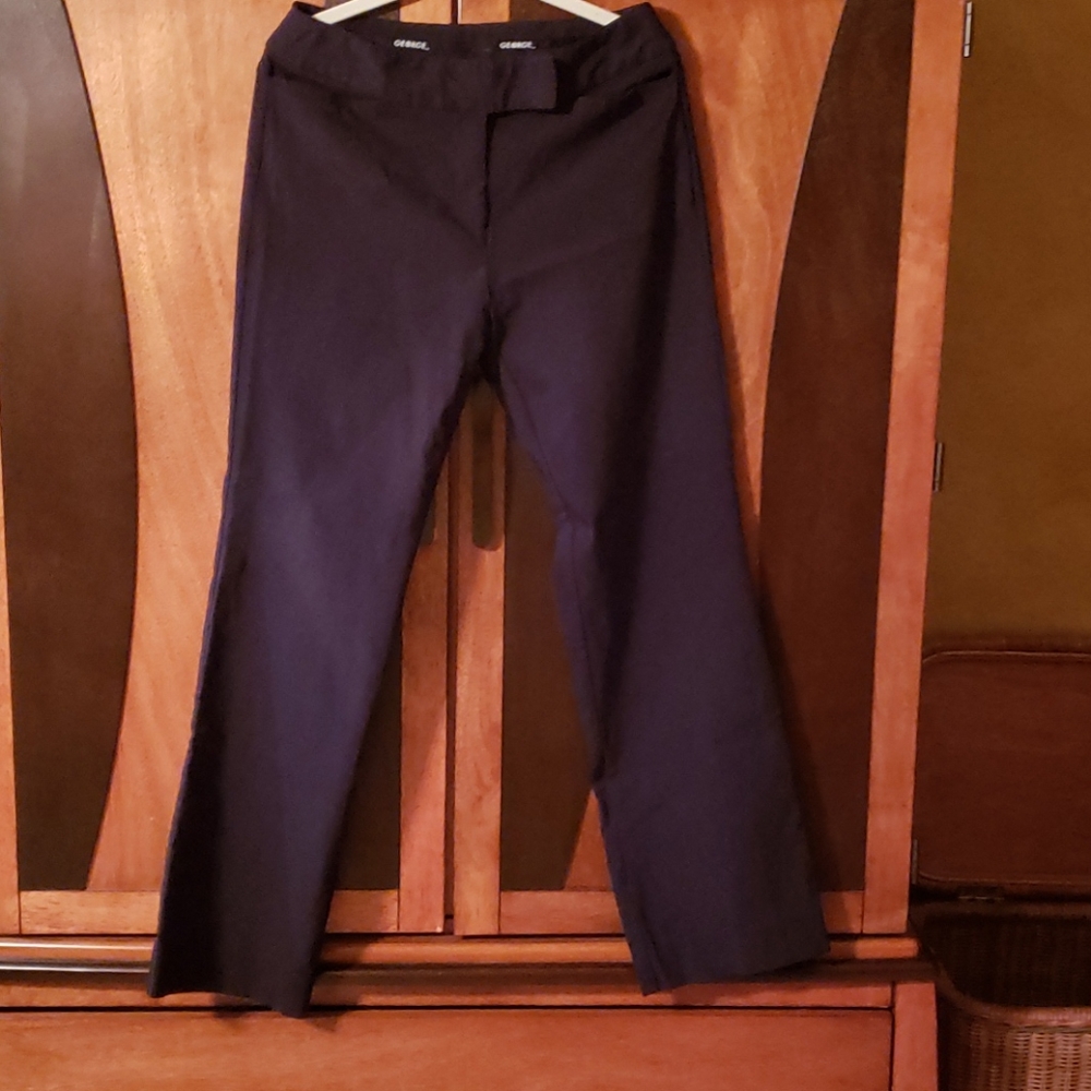 Black size 10 zipper/button pants NWOT